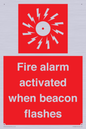 FP10636: Fire alarm activated when beacon flashes