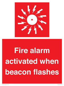 FP10636: Fire alarm activated when beacon flashes