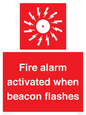 FP10636: Fire alarm activated when beacon flashes
