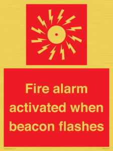 FP10636: Fire alarm activated when beacon flashes