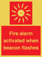 FP10636: Fire alarm activated when beacon flashes