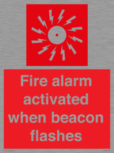 FP10636: Fire alarm activated when beacon flashes
