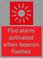 FP10636: Fire alarm activated when beacon flashes