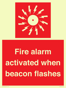 FP10636: Fire alarm activated when beacon flashes