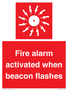 FP10636: Fire alarm activated when beacon flashes