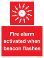 FP10636: Fire alarm activated when beacon flashes