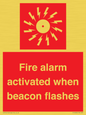 FP10636: Fire alarm activated when beacon flashes