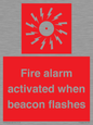FP10636: Fire alarm activated when beacon flashes