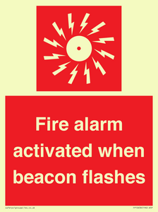 FP10636: Fire alarm activated when beacon flashes