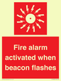 FP10636: Fire alarm activated when beacon flashes