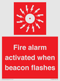 FP10636: Fire alarm activated when beacon flashes