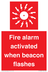 FP10636: Fire alarm activated when beacon flashes
