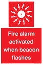 FP10636: Fire alarm activated when beacon flashes