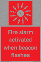 FP10636: Fire alarm activated when beacon flashes