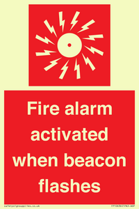 FP10636: Fire alarm activated when beacon flashes