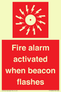 FP10636: Fire alarm activated when beacon flashes