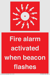 FP10636: Fire alarm activated when beacon flashes