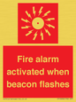 FP10636: Fire alarm activated when beacon flashes