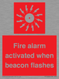 FP10636: Fire alarm activated when beacon flashes
