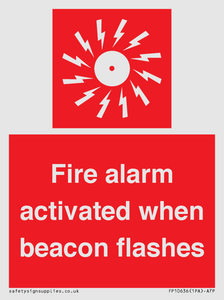 FP10636: Fire alarm activated when beacon flashes