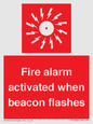 FP10636: Fire alarm activated when beacon flashes