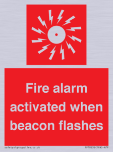 FP10636: Fire alarm activated when beacon flashes