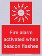 FP10636: Fire alarm activated when beacon flashes