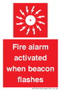 FP10636: Fire alarm activated when beacon flashes