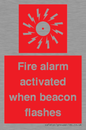 FP10636: Fire alarm activated when beacon flashes