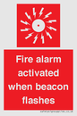 FP10636: Fire alarm activated when beacon flashes