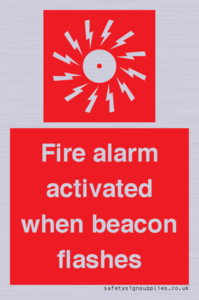 FP10636: Fire alarm activated when beacon flashes