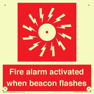 FP10636: Fire alarm activated when beacon flashes
