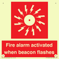 FP10636: Fire alarm activated when beacon flashes
