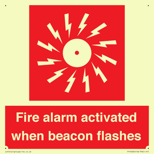 FP10636: Fire alarm activated when beacon flashes