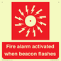 FP10636: Fire alarm activated when beacon flashes