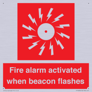 FP10636: Fire alarm activated when beacon flashes