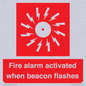 FP10636: Fire alarm activated when beacon flashes