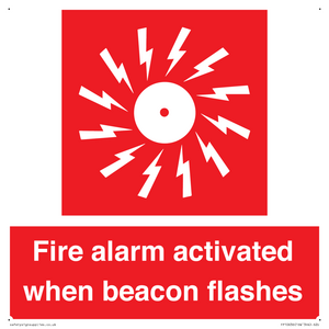 FP10636: Fire alarm activated when beacon flashes