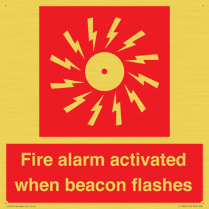 FP10636: Fire alarm activated when beacon flashes