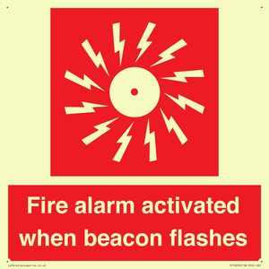 FP10636: Fire alarm activated when beacon flashes