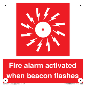 FP10636: Fire alarm activated when beacon flashes