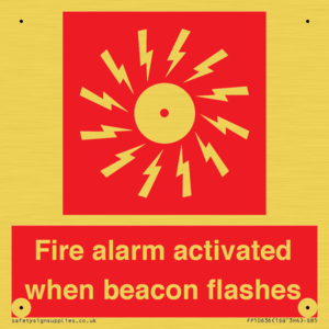 FP10636: Fire alarm activated when beacon flashes