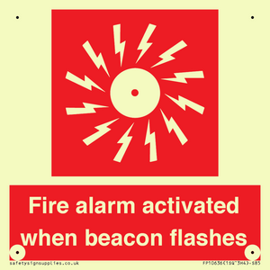 FP10636: Fire alarm activated when beacon flashes