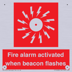 FP10636: Fire alarm activated when beacon flashes
