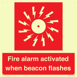 FP10636: Fire alarm activated when beacon flashes