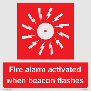 FP10636: Fire alarm activated when beacon flashes