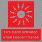 FP10636: Fire alarm activated when beacon flashes