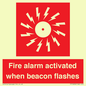FP10636: Fire alarm activated when beacon flashes
