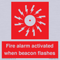 FP10636: Fire alarm activated when beacon flashes