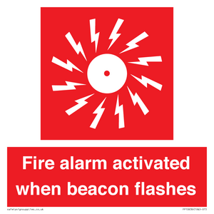 FP10636: Fire alarm activated when beacon flashes